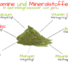 Gerstengraspulver: Vitamine und Mineralstoffe