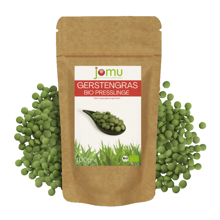 jomu® Bio Gerstengras Presslinge