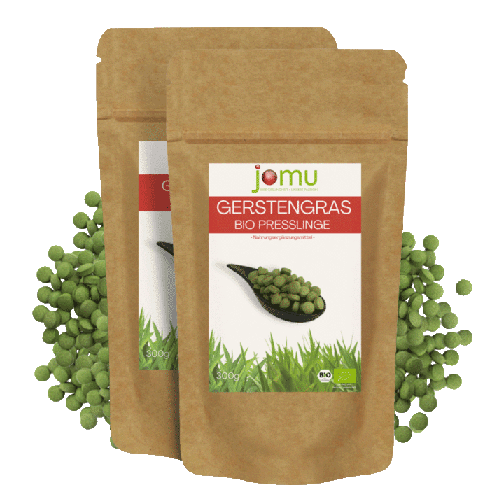 jomu® Bio Gerstengras Presslinge