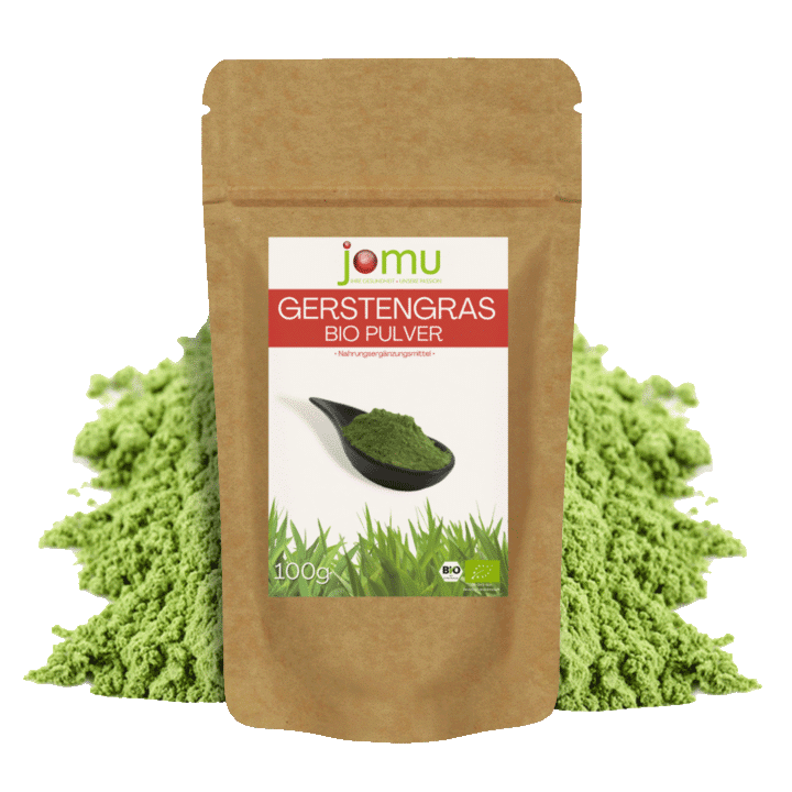 jomu® Bio Gersten­gras­pulver - 100g